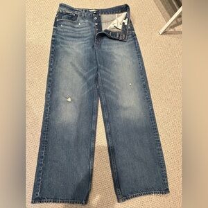 Madewell low slung baggy Jeans